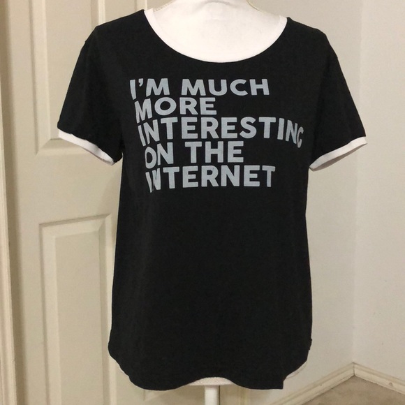 NTD Graphic Crewneck Tee Internet - Picture 2 of 3